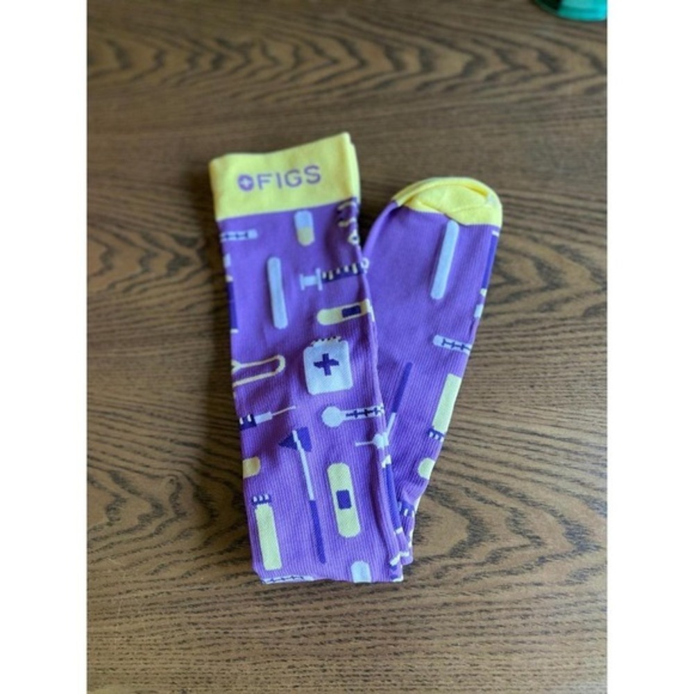 FIGS Compression Socks "Fully Equipped" XL NWOT